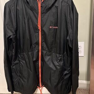 Columbia Black Windbreaker Jacket